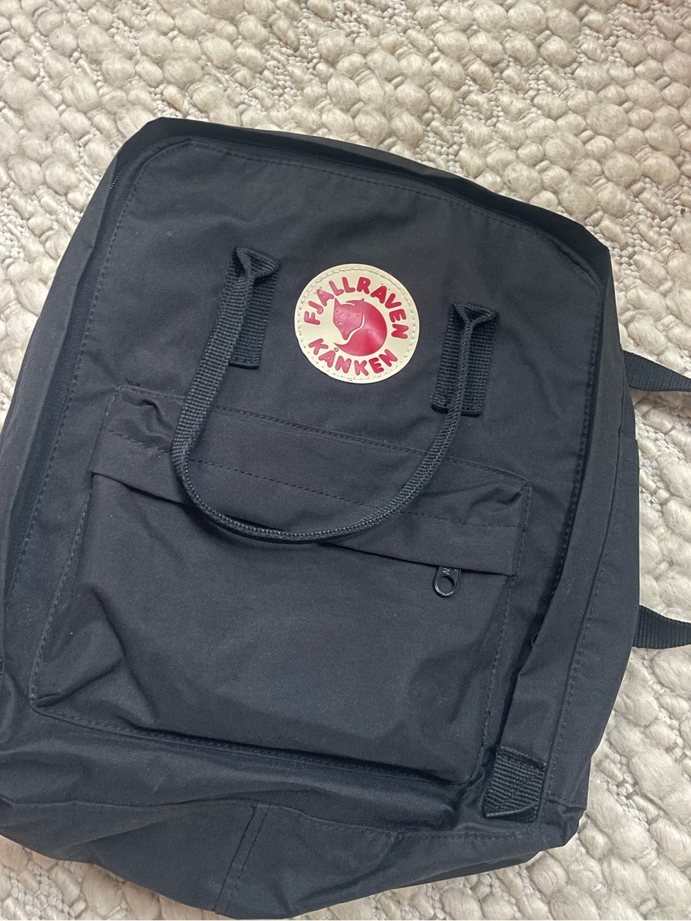 FJALL RAVEN - Black Backpack